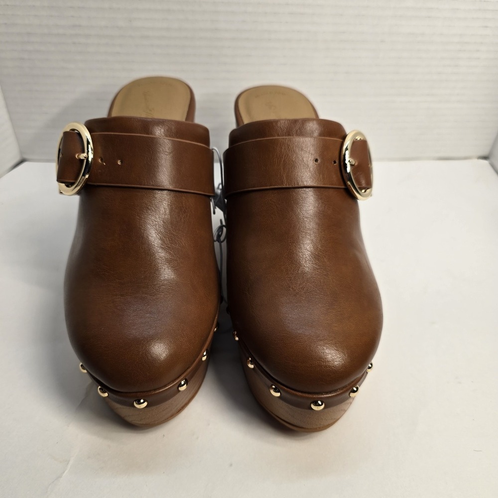 Women's‎ Sedona Heels with Memory Foam Insole – Universal Thread Brown 5.5